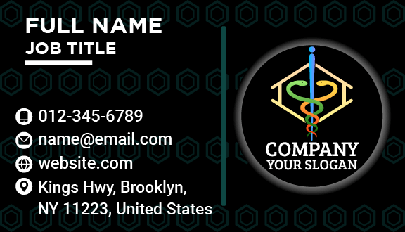 Twisted Snakes Medical Business Card