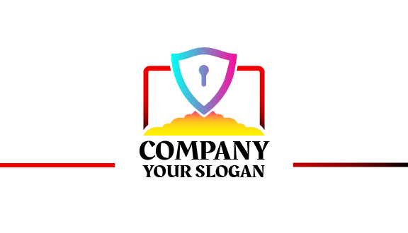 Tarjeta De Presentación De Seguridad Informática Vibrante