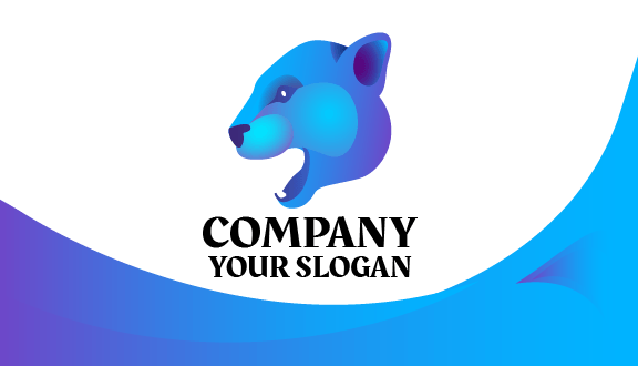 Tarjeta De Visita Del Tigre Vigilante