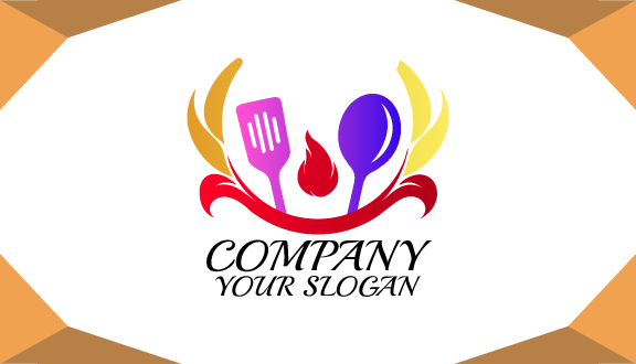 Gut Gewürzte Catering-visitenkarte