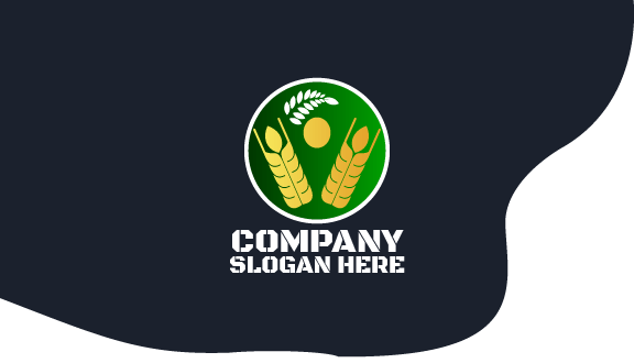 Kartu Nama Peternakan Pertanian Gandum