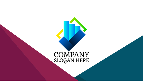 Tarjeta De Presentación De Contador Con Círculo Blanco