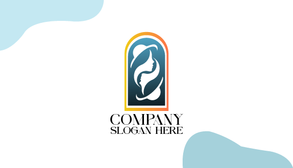 Tarjeta De Presentación Estética Con Sombrero Blanco