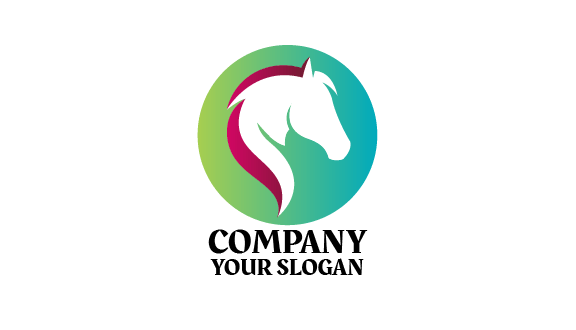 Tarjeta De Visita De Caballo Blanco