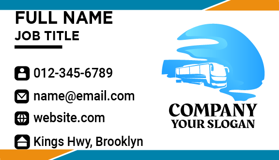 White Mirror Bus Business Card