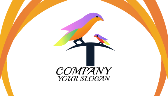 Cartão De Visita Abrigo De Pássaros Selvagens