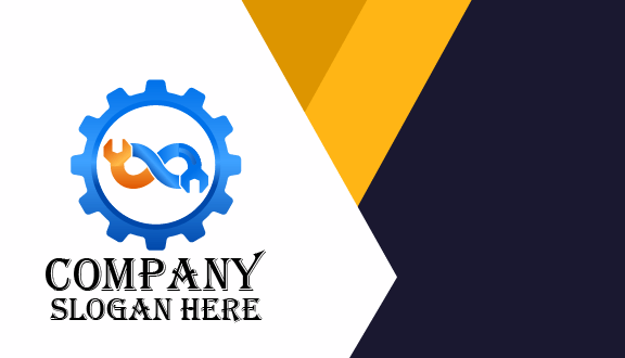 Tarjeta De Presentación Industrial Con Forma De Llave Infinita