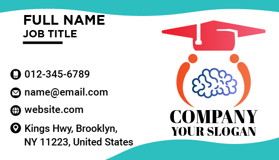 Wriggly Brain Education Business Card