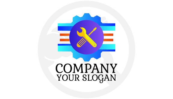 Yellow Wrench Maintenance Business Card