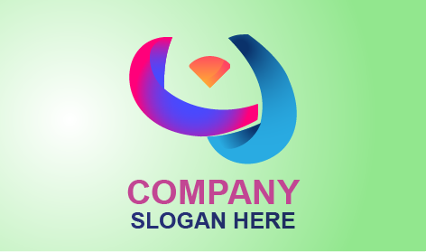 Logo Courbe Abstraite