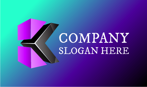 Contrasting Block Abstract Logo