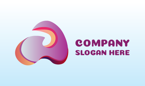 Logotipo Abstrato De Marketing Digital