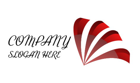 Logotipo Abstrato De Asas De Falcão