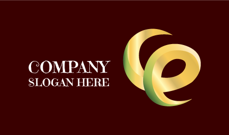 Logotipo Abstrato De Negócios De Ouro