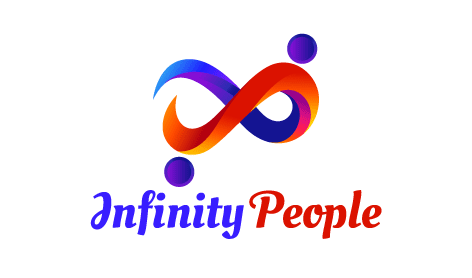 Logo Abstrait Ia Infinity People