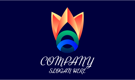 Lançamento De Foguete Logotipo Abstrato