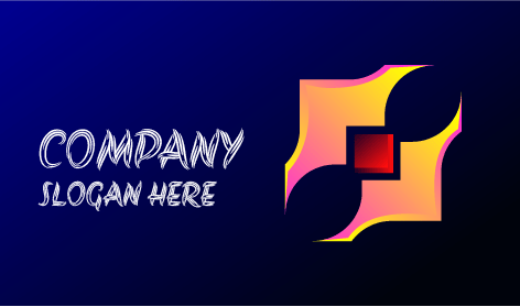 Logotipo Abstrato Pingente Vermelho