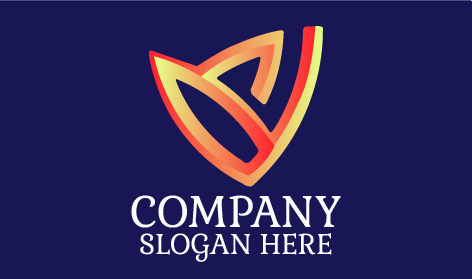 Escudo De Segurança Logotipo Abstrato