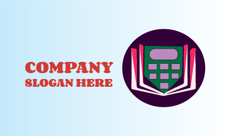 Logo Del Libro Di Calcolo Del Contabile