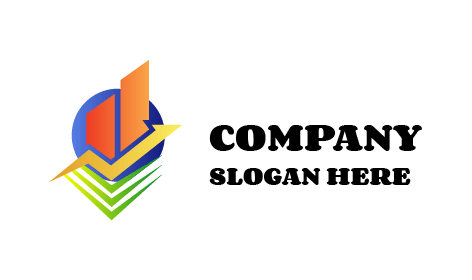 Logo Contabile Cerchio Blu