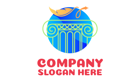 Golden Quill Advogado Logótipo