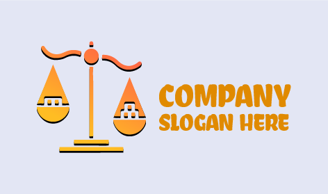 Justiça Equilíbrio Advogado Logótipo