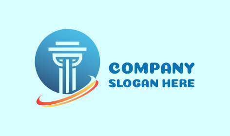 Logótipo Do Advogado Do Pilar Da Justiça