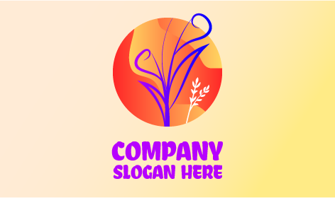 Logo d'art abstrait esthétique