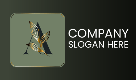 English Alphabet Aesthetic Logo