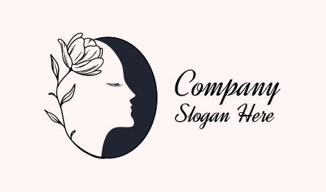 Floral Aesthetic Feminine Logo