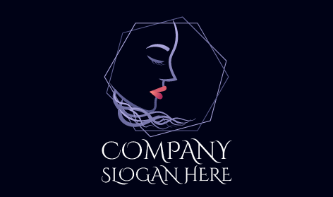 Logotipo Estético De Lápiz Labial Rojo