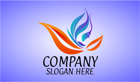 Logo Esthétique À Pétales Frappants