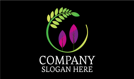 Tarım çiftçilik Yaprak Logosu