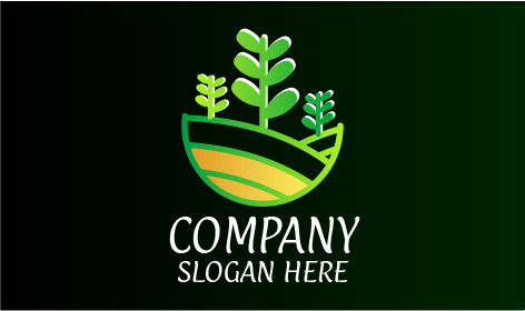 Kaktüs Bitkisi Tarım Logosu