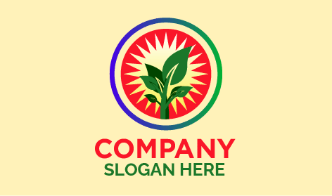 Büyüleyici Tarım Manzarası Logosu