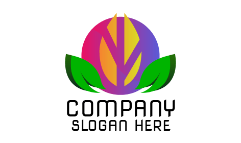 Renkli Yaprak Tarım Logosu