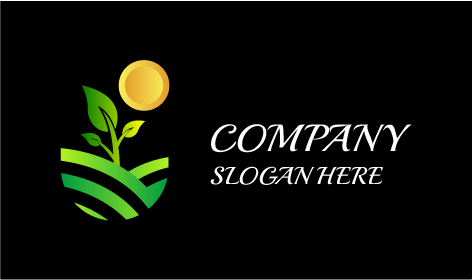 Logo Für Die Landwirtschaft Von Jungpflanzen