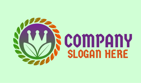 Logotipo De Agricultura Natural