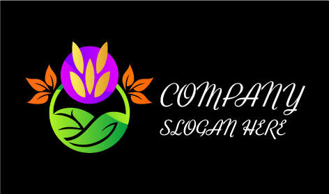 Turuncu Yaprak Tarım Logosu