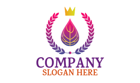 Logotipo De Agricultura Púrpura