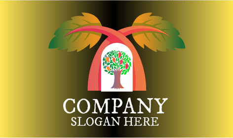 Logotipo Da Agricultura De Árvores