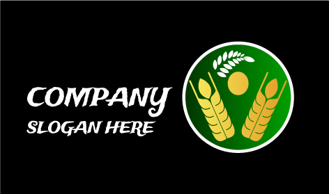 Buğday Sapları Tarım Logosu