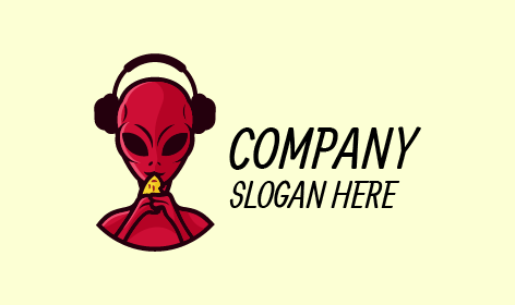 Food Eating Alienware Logo