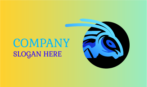 Logo De La Fourmi Bleue