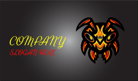 Logo Della Formica Mascotte Feroce