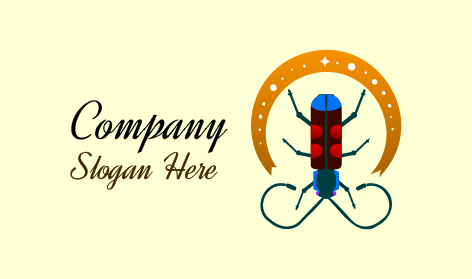 Logo Della Formica Sporca E Punteggiata