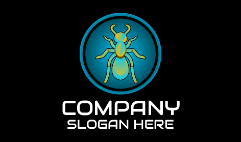 Logo Della Formica Per L'ispezione Della Casa
