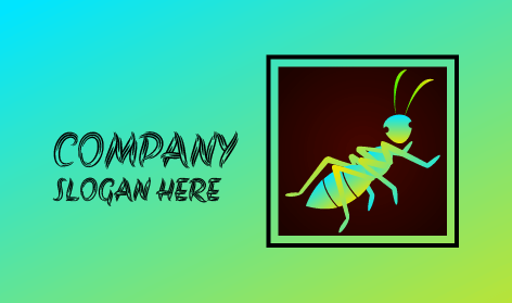 Logo Per Il Controllo Dei Parassiti Delle Formiche