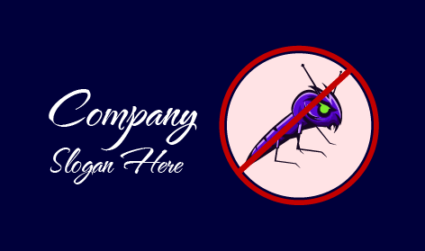 Logo Di Stop Delle Formiche Viola