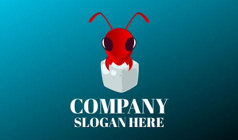 Logo Dello Zucchero Della Formica Rossa